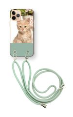 シンプルスマホ6 A201SH   スマホケース スマホショルダー 猫 ねこ ネコ 美猫 写真  かわいい ストラップ 調節可能 152cm  カラー03