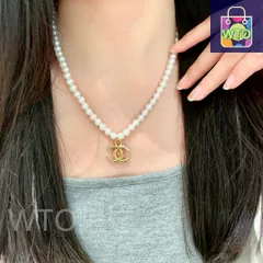 【今日WTO】Chanel ヴィンテージ アルファベットネックレス 送料無料 限定在庫-UAP05