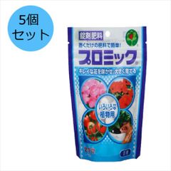 【5個セット】ハイポネックスジャパン ﾌﾟﾛﾐｯｸ いろいろな植物用 350g 肥料 花 野菜 観葉植物　害虫