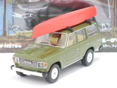 トヨタ ランドクルーザー60（オリーブ）LV-N279e【トミーテック社1/64ミニカー】【トミカの時】