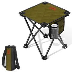 【人気商品】DesertFox キャンプ椅子 アウトドアチェア 折りたたみ 椅子 超軽量 コンパクト 【サイドポケット&カップホルダー 付き 】 【耐荷重200kg】 一秒展開・収納 イス 背負える収納袋付属 お釣り 登山 携帯便利 MZ