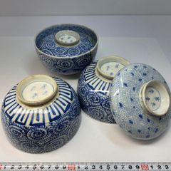 古伊万里 蛸唐草 蓋茶碗 3客と身1点 タトコ 東さ8-0614① - メルカリ