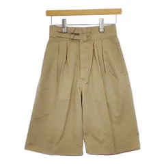 leno ハーフパンツ　グルカパンツ LENO] DOUBLE BELTED GURKHA SHORT TROUSERS リノ グルカ