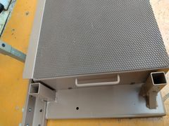 送料無料（一部地域を除く）　セパレーターシステム工業　玄関用あがりがまち　ゆったり手すり STW-450SN　KM-25-0807-02