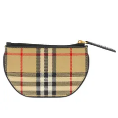 BURBERRY (バーバリー) ノヴァ チェック ポーチ ベージュのサムネイル