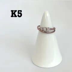 ☆Ｋ１４ＷＧ☆ルビー ＆ダイヤモンドリング 4.5〜5号 ピンキーリング