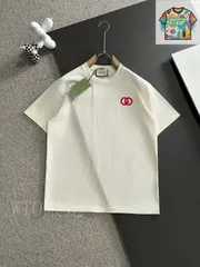 【今日WTO】GUCCI 2025SS オートミールホワイト T シャツ-VZ42