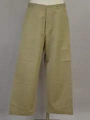 ヤエカ YAECA 11654 コットン チノパンツ ワイド 34サイズ ベージュ(KHAKI) メンズ j_p F-L7602のサムネイル