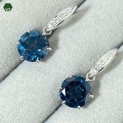 13‐57】ダイヤモンド パール ピアス D0.2ct（2way)【中古】【K18WG】☆By vivid-J - メルカリ