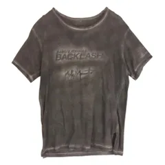 ISAMUKATAYAMA BACKLASH イサムカタヤマバックラッシュ YOHJI YAMAMOTO ヨウジヤマモト HR-T86-993 LOGO Tshirt ロゴプリント 天竺 半袖 Tシャツ グレー系 2【中古】のサムネイル