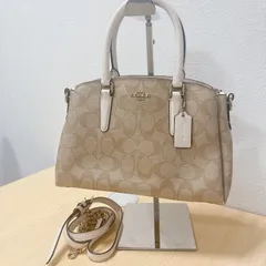 COACH コーチ セージ ショルダー ハンド バッグ シグネチャー