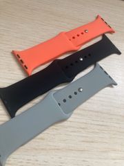 42/44/45/49mm アップルウォッチ シリコンバンド 3個セット B