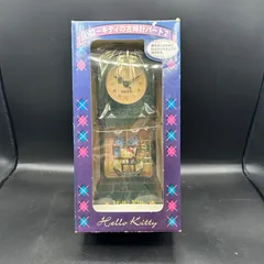 《M》レア　ハローキティ　古時計　箱あり　レトロ　当時物