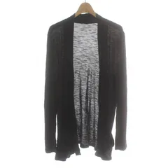 カルバンクライン CALVIN KLEIN カーディガン ショールカラー ストレッチ L/G 黒 ブラック /DKのサムネイル
