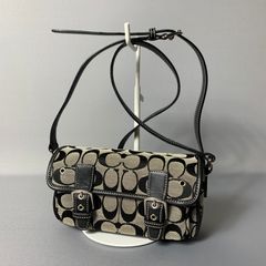 2501-38｜美品｜ダンヒル ショルダーバッグ PVC レザー ブラック  