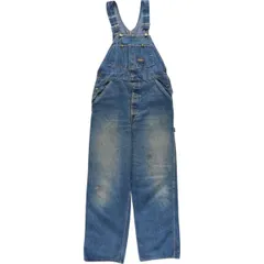 古着 60年代~ オシュコシュ Osh kosh デニムオーバーオール メンズw34相当 ヴィンテージ/evb010437