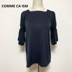 COMME CA ISM コムサイズム 五分袖 トップス 7 おしゃれ