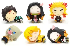 【中古】トレーディングフィギュア 全6種セット ちょこのっこフィギュア～うたた寝ver.～ 「一番くじ 鬼滅の刃 ～無限列車編～」 I賞