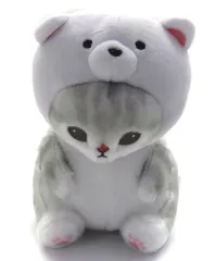 【中古】ぬいぐるみ 海の生き物にゃん(シロクマ) ぬいぐるみ 「mofusand」