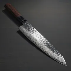 左近墨粋 和牛刀 ニッケルダマスカス 包丁 210mm - kailashparbat.ca