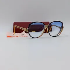 【K-0154】そろそろ非公開 NINA RICCI サングラスフレーム ケース クリーナー付き 121-2F14B 56-18