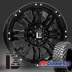 リフトアップ ハイラックス・サーフ タイヤホイールセット BF グッドリッチ KM3 265/70R17 285/70R17