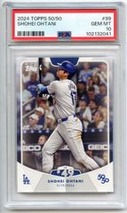 PSA鑑定カード］ PSA9 MINT 大谷翔平 2024 Topps 50/50 #27 HR #14