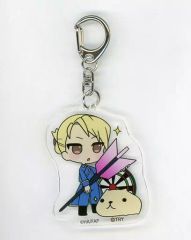 [중고] 키홀더 마스코트(캐릭터) 리자 호크아이 [강철의 연금술사 FULLMETAL ALCHEMIST×카피바라씨 아크릴 키홀더] 도큐핸즈 한정