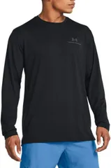 【送料無料】 アンダーアーマー メンズ Tシャツ トップス Under Armour Men's Vanish Energy Long Sleeve T-Shirt Black/Black