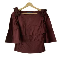 M'S GRACY リブトップス 38 M'S GRACY リブニットトップス ウエストリボン サイズ38 - メルカリ
