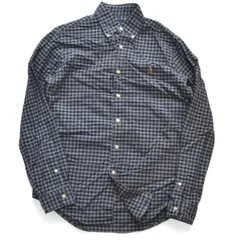 RALPH LAUREN ラルフローレン チェックボタンダウンシャツ CLASSIC FIT 現行タグ イエロータグ サイズSP メンズ ポニー刺繍 長袖