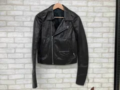新品 リックオウエンス レディースレザージャケット サイズS 新品 リックオウエンス レディースレザージャケット サイズS