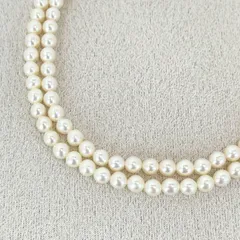 田崎真珠 K18 アコヤ ベビーパール ネックレス/24-3683M