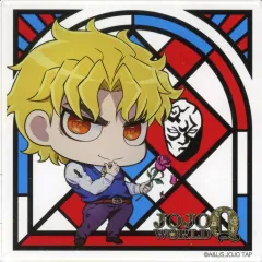 【中古】コースター ディオ・ブランドー アクリルコースター 「ジョジョの奇妙な冒険 JOJO WORLD Quizzes」 アクリルコースター付きソフトドリンク注文特典