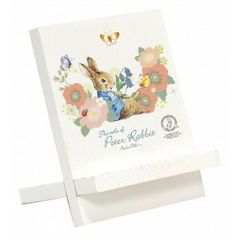 ユーパワー ピーターラビットイーゼルアート 「ピーターとフラワー」 ピンク PF-00907