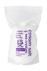 Sea Crystals(シークリスタルス) エプソムソルト ラベンダーの香り 2.2kg (浴用化粧品) Seacrystals 計量スプーン付