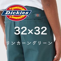 野村周平着用】ディッキーズ ダブルニー ワークパンツ ブラック 34/30