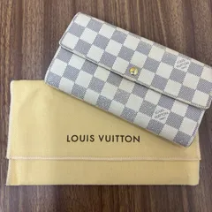 ◎LOUIS VUITTON ルイヴィトン ダミエ アズール ポルトフォイユ サラ N61735 長財布 2つ折り