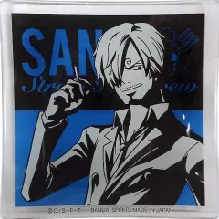 【中古】皿・茶碗 サンジ ガラスプレート 「一番くじ ワンピース～兄弟の絆～」 F賞