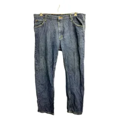 Wrangler デニムパンツ W40 ラングラー ビッグサイズ インディゴ コットン メキシコ製 古着卸 アメリカ仕入 2502-801