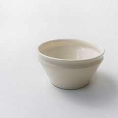 岡田直人 陶器 ボウル /ホワイト 食器【2400013637206】