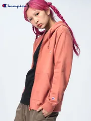 Champion チャンピオン パーカー 裏毛 胸ロゴ ポケット付き フルジップパーカー メンズ 男性 トップス ジップパーカー フード ラスト