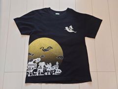 ゲゲゲの鬼太郎　Tシャツ　夏服　Mサイズ　黒　妖怪　百鬼夜行