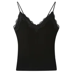 キャミソール ブラキャミ 盛れる 美胸 ノンワイヤー アジャスター付き インナー レディース 重ね着 楽ちん 着痩せ おしゃれ 無地 大きいサイズ 黒 白 茶 rr-041