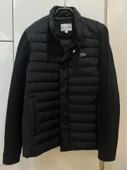 ラコステ ダウンパディングニット L (ほぼ新品)