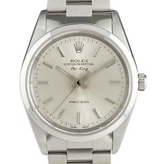 ロレックス ROLEX エアキング プレシジョン 14000M 腕時計 SS 自動巻き シルバー ボーイズ 【中古】