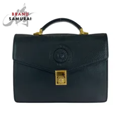 美麗品 最高級GIANNI VERSACE ヴェルサーチ レザー ビジネスバッグ 美麗品 最高級GIANNI VERSACE ヴェルサーチ レザー ビジネスバッグ