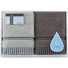 【新品・2営業日で発送】ホットマン 1秒タオル フェイスタオル2枚セット hmtt0004n