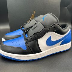 新品 26cm Nike Air Jordan 1 Low "Black/White/Royal Blue" ナイキ エアジョーダン1 ロー "ブラック/ホワイト/ロイヤルブルー" 553558-140 スニーカー