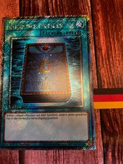 遊戯王 月の書 ドイツ版　ＥＵ版 プラチナシク